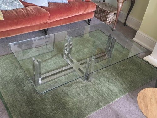 Vintage 1970s glass top - 1970s,