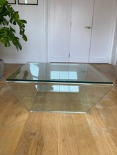 Coffee table - glass -