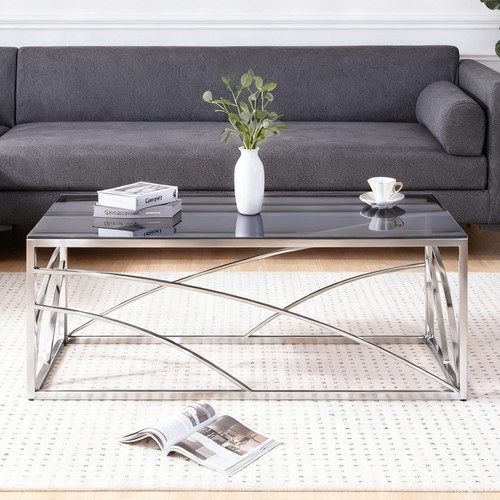 Rectangular glass coffee - coffee, table