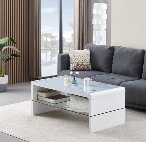 Coffee table marble - table, effect