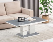 Coffee Table TIVOLI Grey Glass