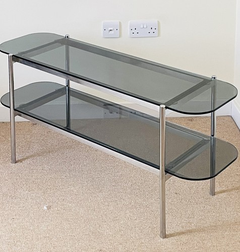 Stefix coffee table chromed - coffee,