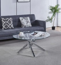 Round Table, Glass Coffee